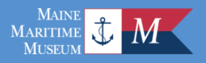logo for Maine Maritime Museum in Bath, ME