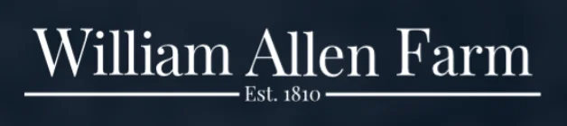 logo for William Allen Farm wedding venue in Pownal, Maine